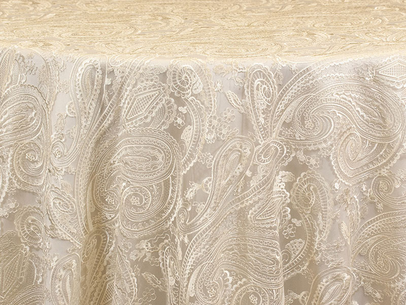 long lace overlay