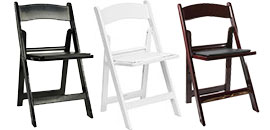 Rent Folding Chairs from Fabulous Events.