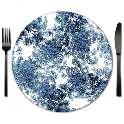 Glass Place Mat Rental from Fabulous Events. Ren for Weddings, Galas and Special Events