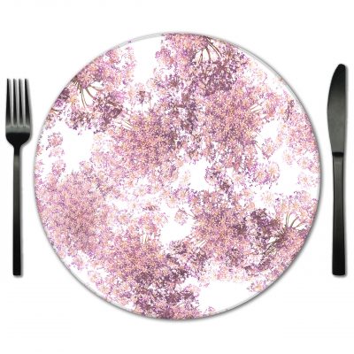 Glass Placemat Charger rental from Fabulous Events. Exclusive designs from Lola Valentina Designs.