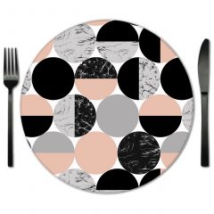 Rent Glass Placemats from Fabulous Events. Exclusive rentals from Lola Valentina.