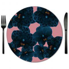 Rent Floral Placemats made from Glass for your special event.