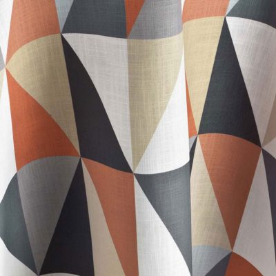 Russet Bauhaus Geometric Table Linen for Events