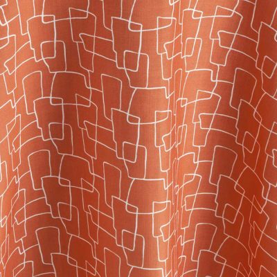 Russet Nouveau Apricot Orange Table Linen for Events