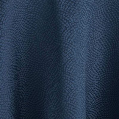 Indigo Mosaic Navy Blue Table Linen for Event Rental