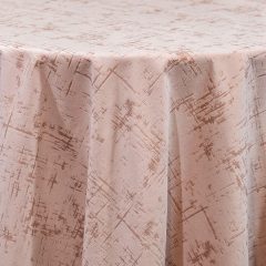 Blush Pink Etched velvet table linen and table runner rentals. Nationwide rental for all events.