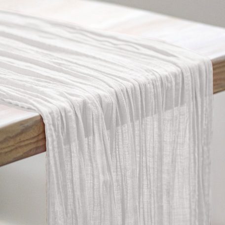 White Sahara Table Drape