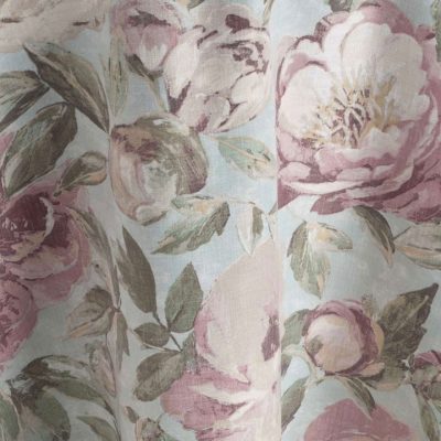 Rent our Peonies floral table linens