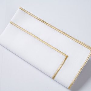 Gold Monarch Dinner Napkin Rental