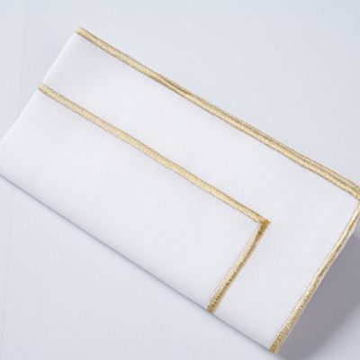 Gold Monarch Dinner Napkin Rental