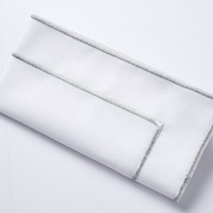 Silver Monarch Dinner Napkin Rental