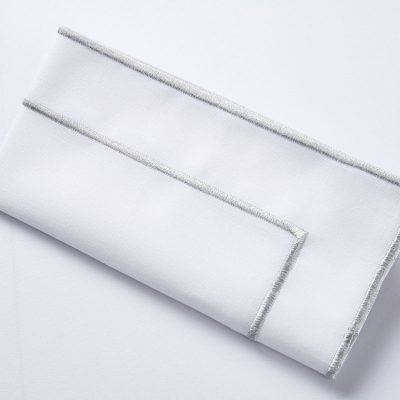 Silver Monarch Dinner Napkin Rental