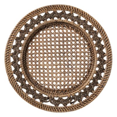 Rent our Brown Allegra Placemats for your special event.