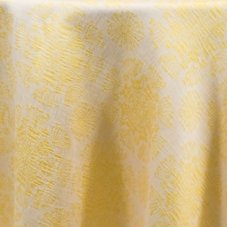 Yellow Just Dandy Floral Linen Rental