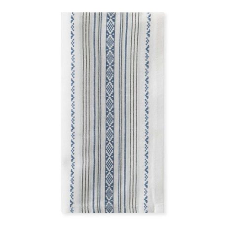 Blue/White Prairie Dinner Napkin