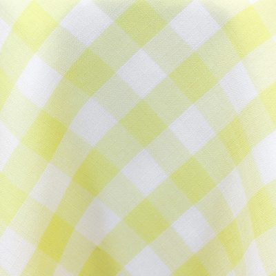 Rent our Maize Gingham Check for your next Picnic or outdoor party