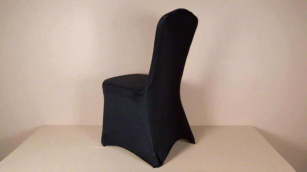 Black Spandex Chair Cover