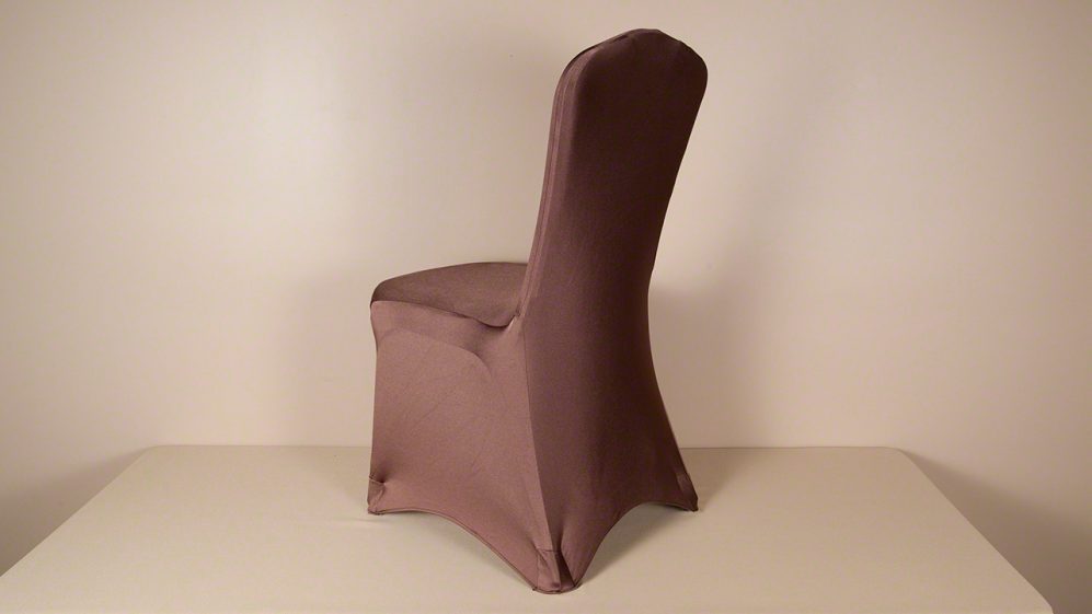 Chocolate Spandex Chair Cover