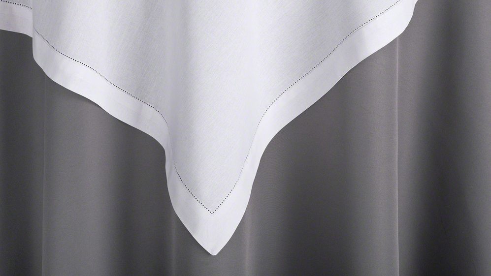 White Classic Hemstitch