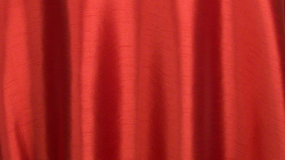 Burnt Orange Faux Silk