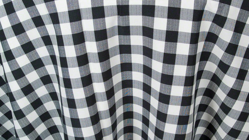 Black Gingham Check