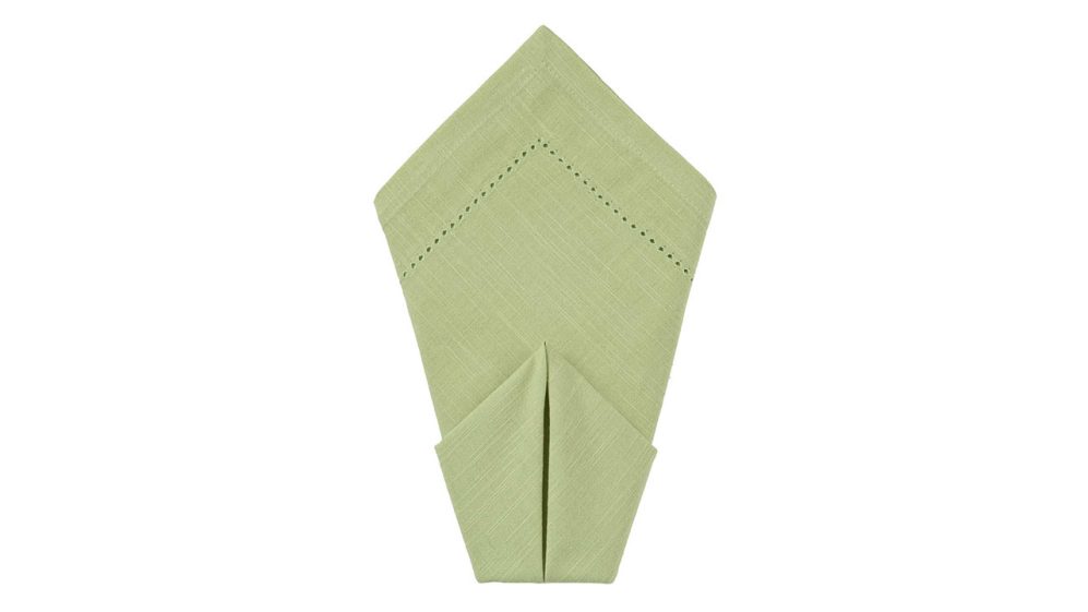 Meadow Hemstitch Dinner Napkin