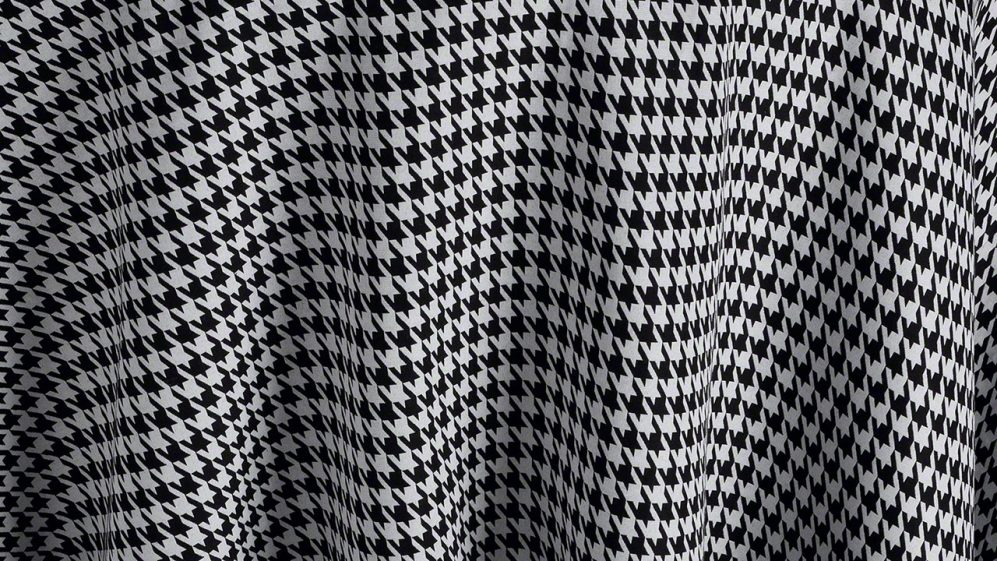 Black Houndstooth