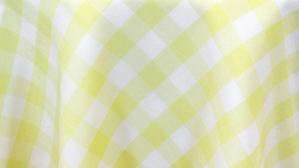 Maize Gingham Check
