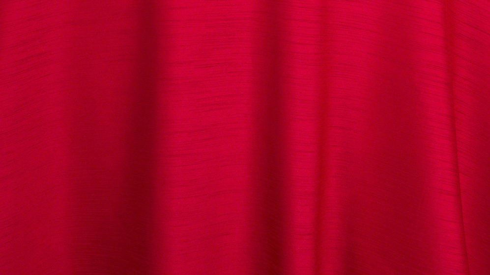 Cherry Majesty Dupioni