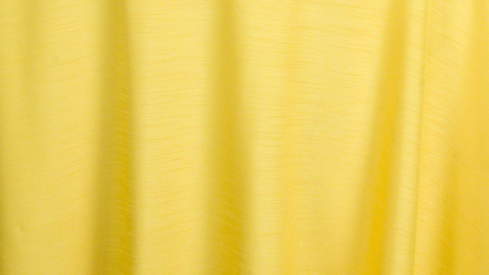 Lemon Yellow Majesty Dupioni
