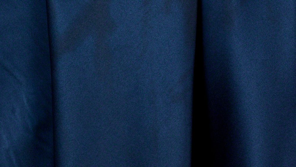 Navy Matte Satin