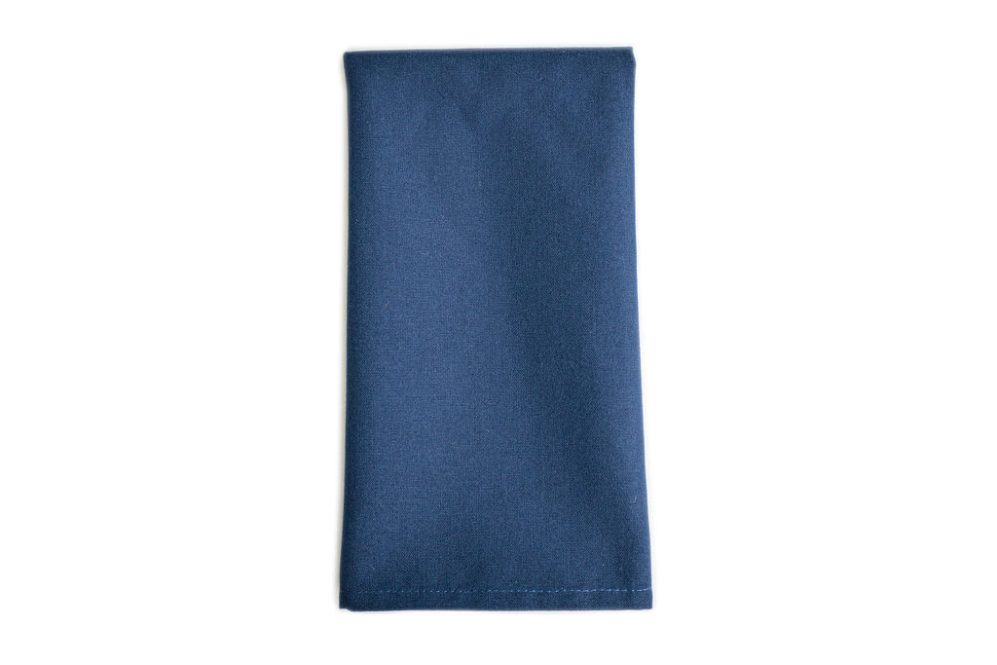 Navy Spun Polyester