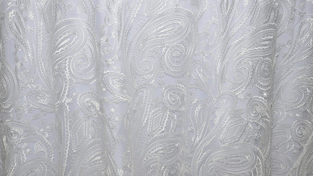 White Paisley Lace - Image 2