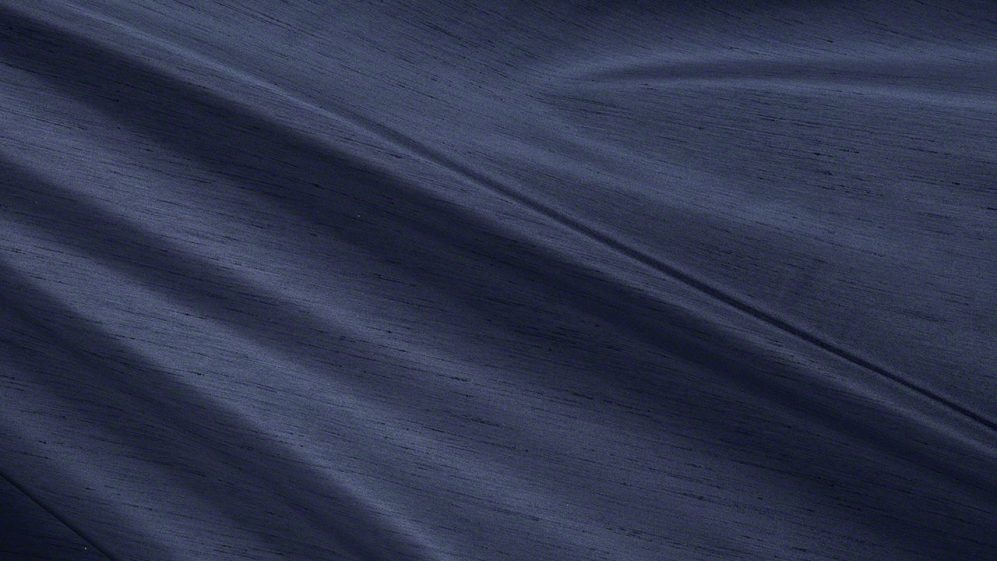 Navy Shantung