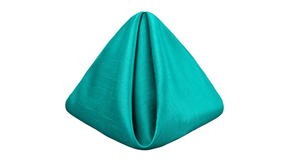 Teal Shantung - Image 2