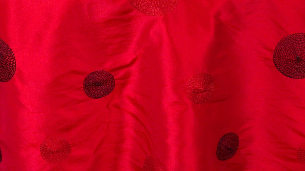 Valentine Red Soleil Taffeta