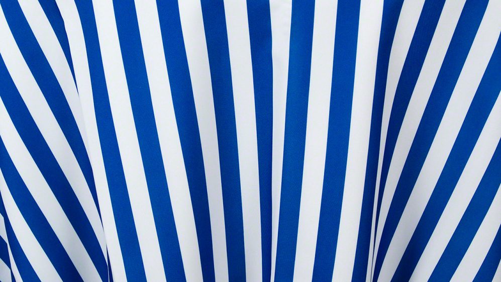 Blue w/White Stripe