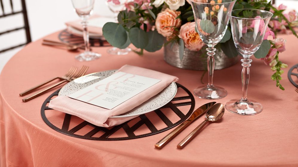Bronze Edge Metal Placemat - Image 7