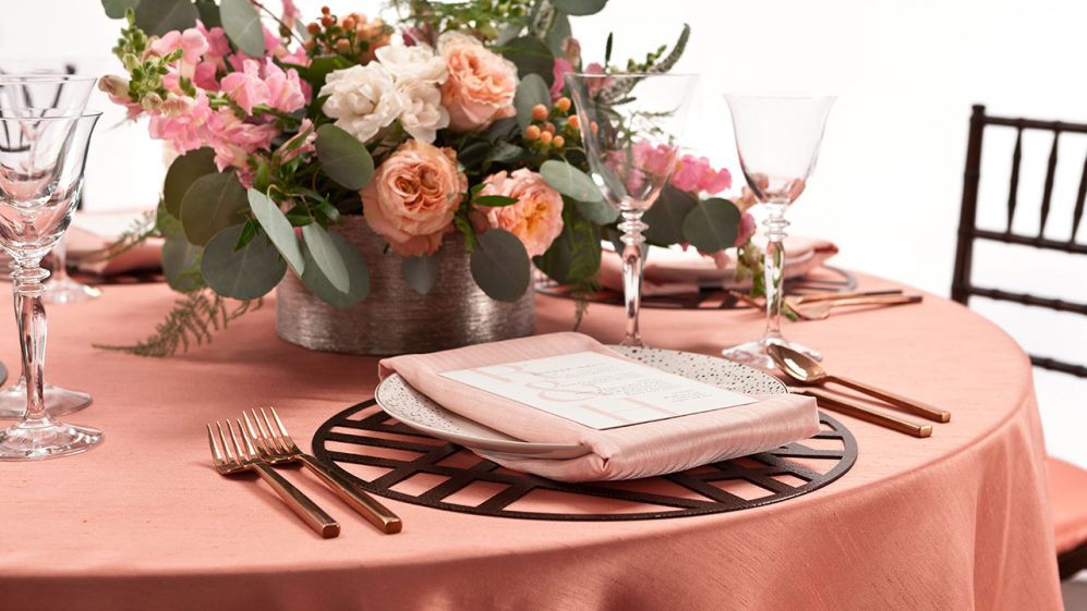 Bronze Edge Metal Placemat - Image 6