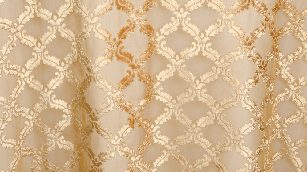 Gold Diva Burnout Sheer