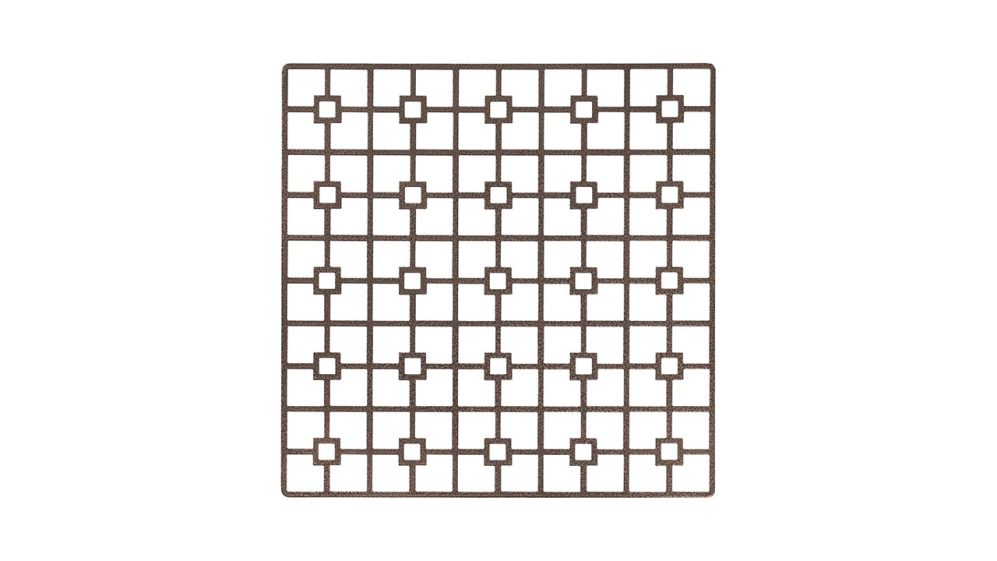 Bronze Deco Metal Placemat