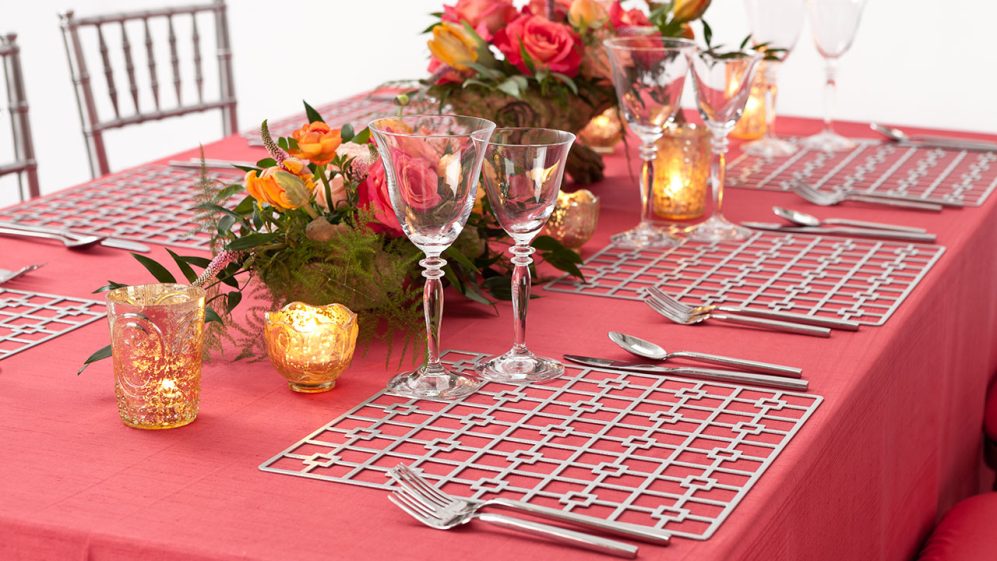 Platinum Deco Metal Placemat - Image 4