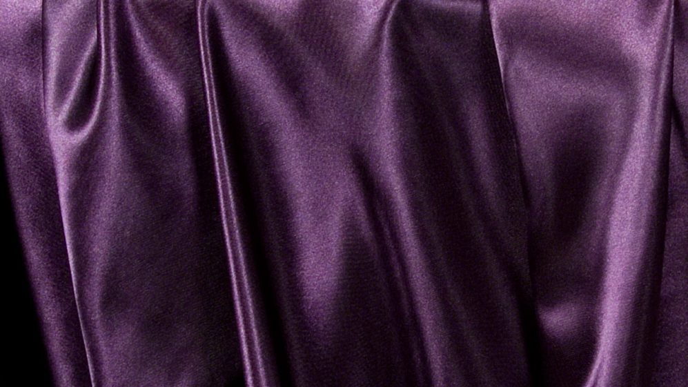 Plum Satin Pillowcase Chair Cover