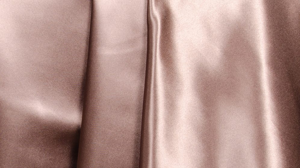 Taupe Satin Pillowcase Chair Cover