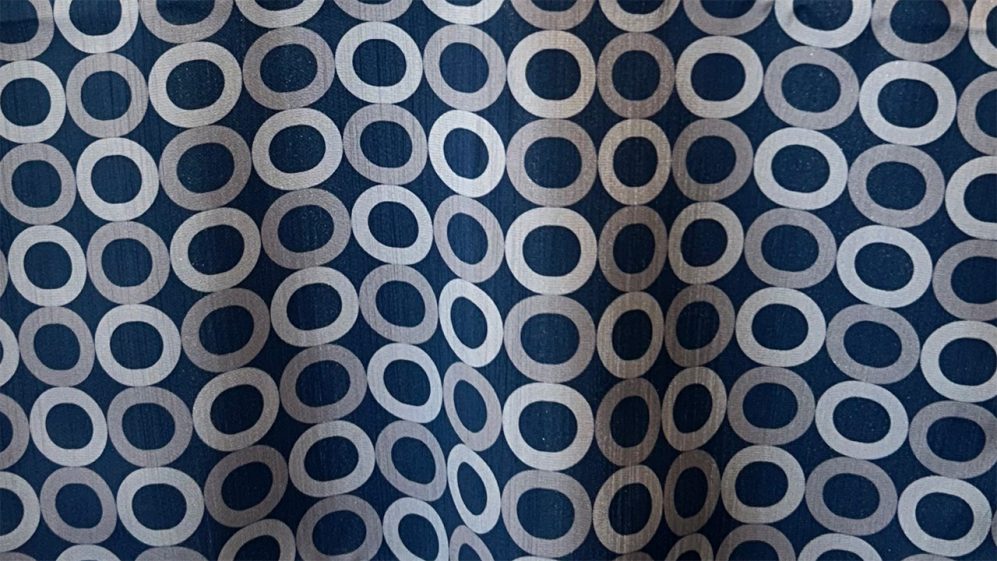 Navy Majesty Ring Around Dinner Napkin for Rental