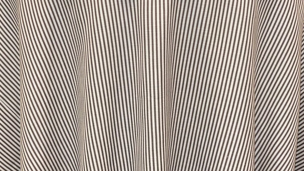 Rent our Tobacco Morgan Stripe Linen, runners and napkins