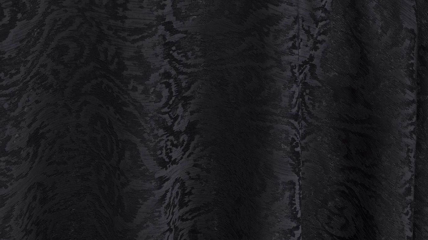 Black Celeste Table Linen