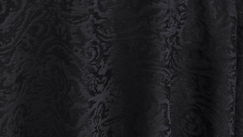 Black Celeste Table Linen