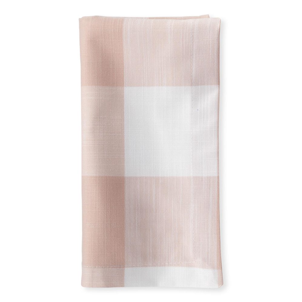 Lotus Buffalo Check Dinner Napkin