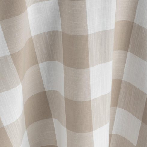 Travertine Buffalo Check Table Linen